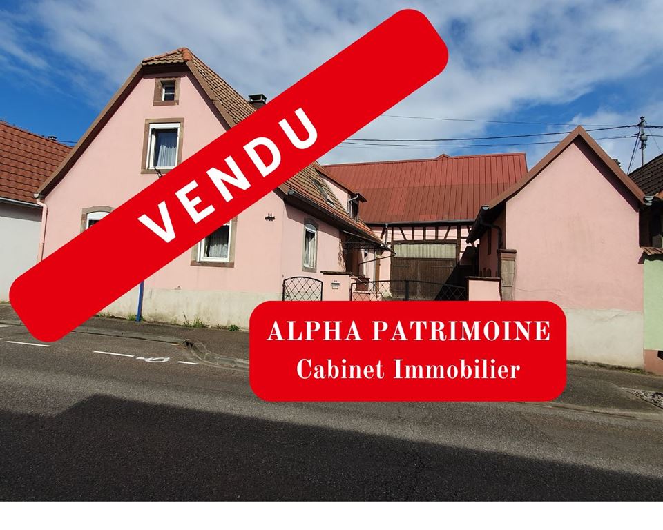 Maison de village HOCHFELDEN (67270) ALPHA PATRIMOINE