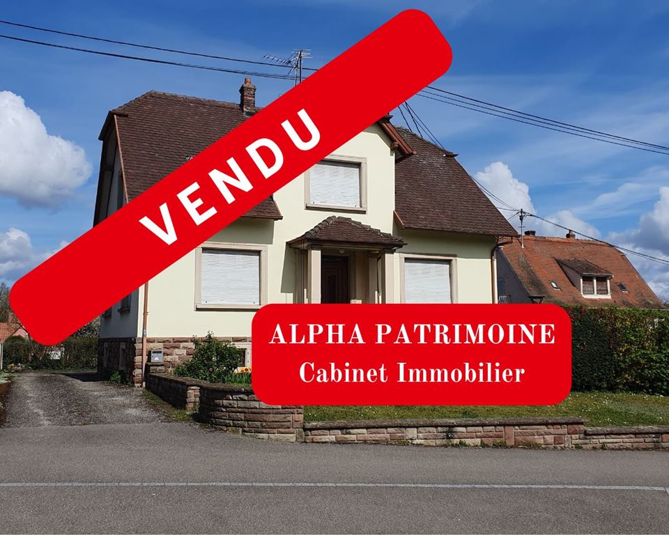 Maison traditionnelle BOUXWILLER (67330) ALPHA PATRIMOINE